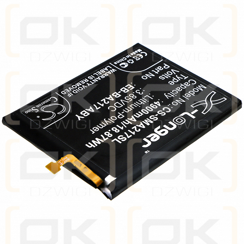 Samsung SM-A125F / EB-BA217ABY 4900 mAh Li-Polymer 3,85 V (Cameron Sino)