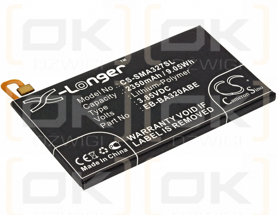 Samsung SC-04J / EB-BA320ABE 2350mAh Li-Polymer 3.85V (Cameron Sino)