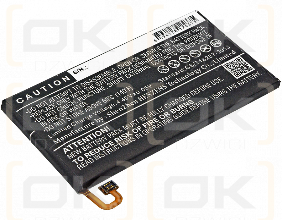 Samsung SC-04J / EB-BA320ABE 2350mAh Li-Polymer 3.85V (Cameron Sino)