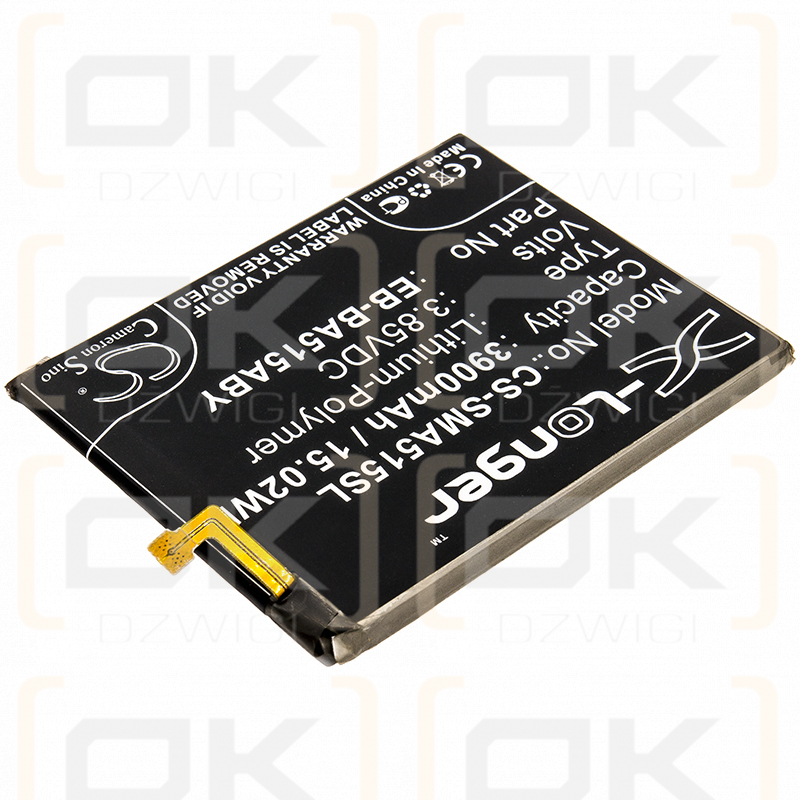 Samsung SM-A515G / EB-BA515ABY 3900mAh Li-Polymer 3.85V (Cameron Sino)