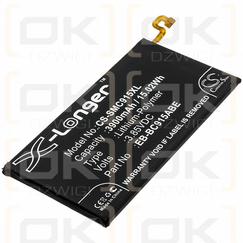 Samsung SM-C9150 / EB-BC915ABE 3900 mAh Li-Polymer 3,85 V (Cameron Sino)