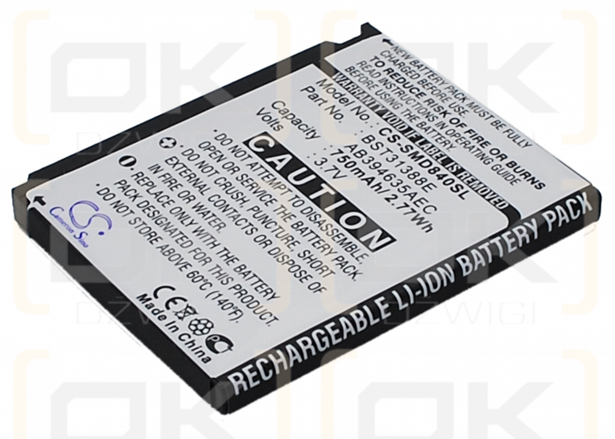 Samsung M359 / AB394635AEC/STD 750mAh Li-ion 3.7V (Cameron Sino)