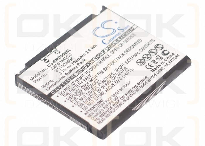 Samsung SGH-E783 / AB503442CE 700 mAh Li-ion 3.7 V (Cameron Sino)