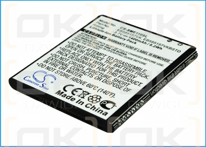 Samsung GT-i9210 / EB585157VK 1400 mAh Li-Ion 3,7 V (Cameron Sino)