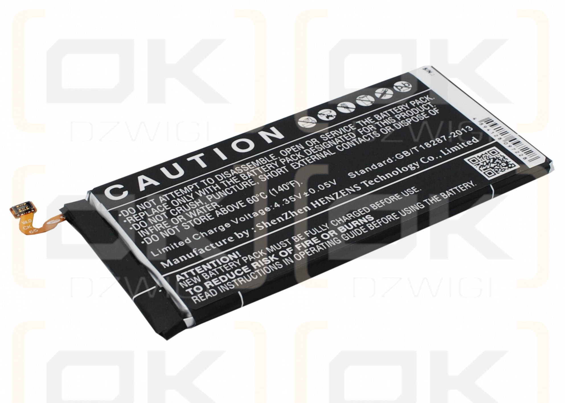 Samsung SM-E700M/DS / EB-BE700ABE 2950mAh Li-Polymer 3.8V (Cameron Sino)