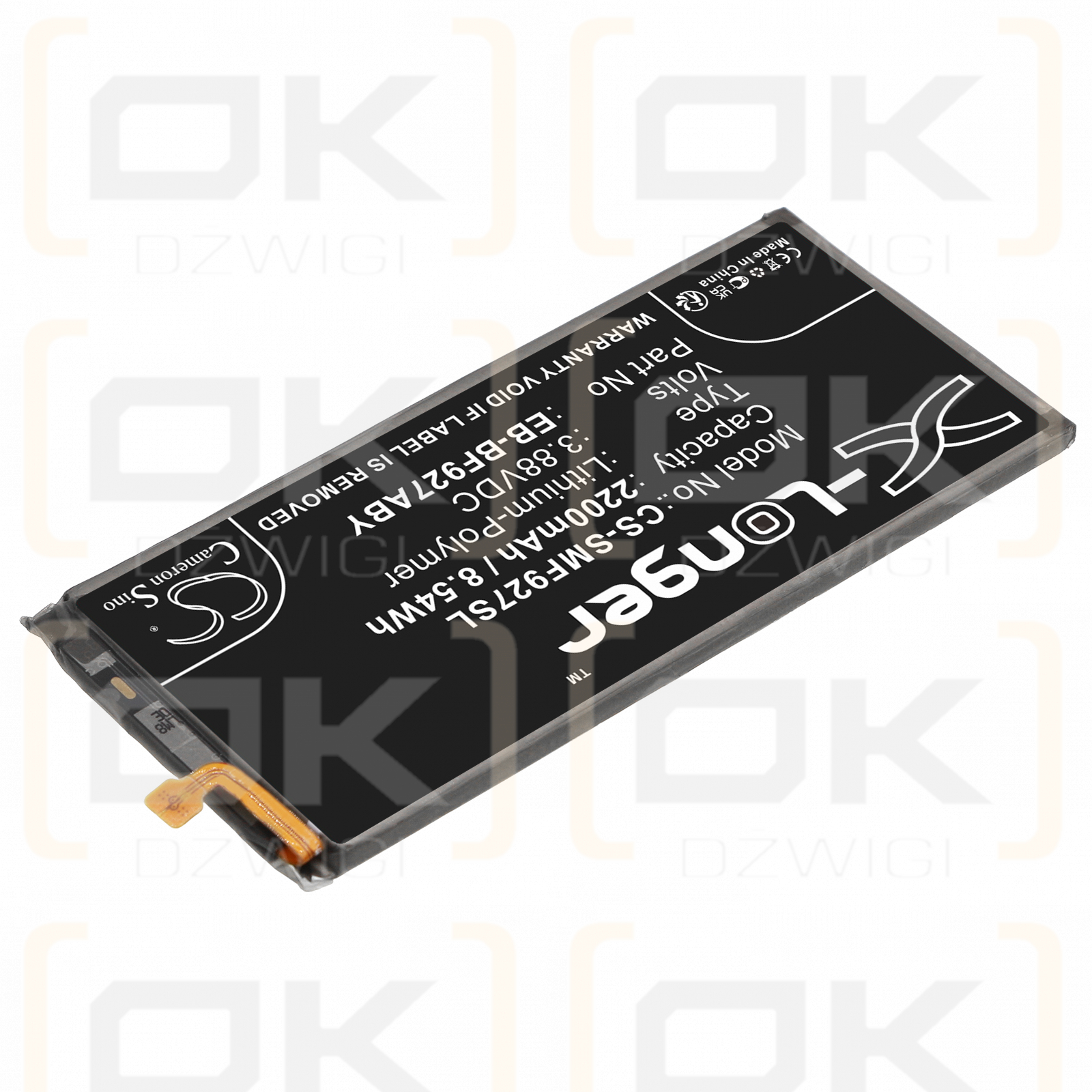 Samsung SCG11 / EB-BF927ABY 2200mAh Li-Polymer 3.88V (Cameron Sino)