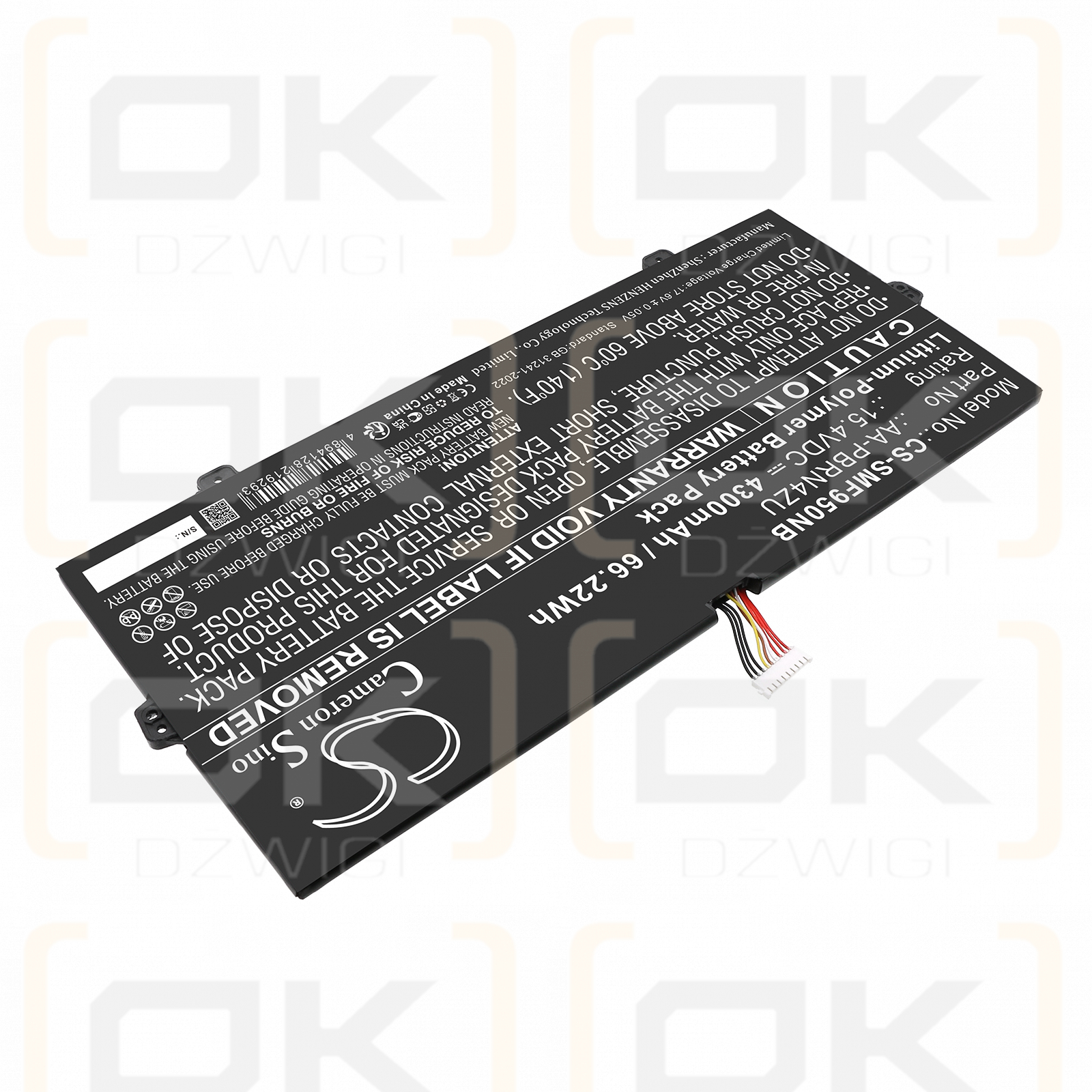 Samsung NT930XCJ-K58A / AA-PBRN4ZU 4300mAh Li-Polímero 15.4V (Cameron Sino)