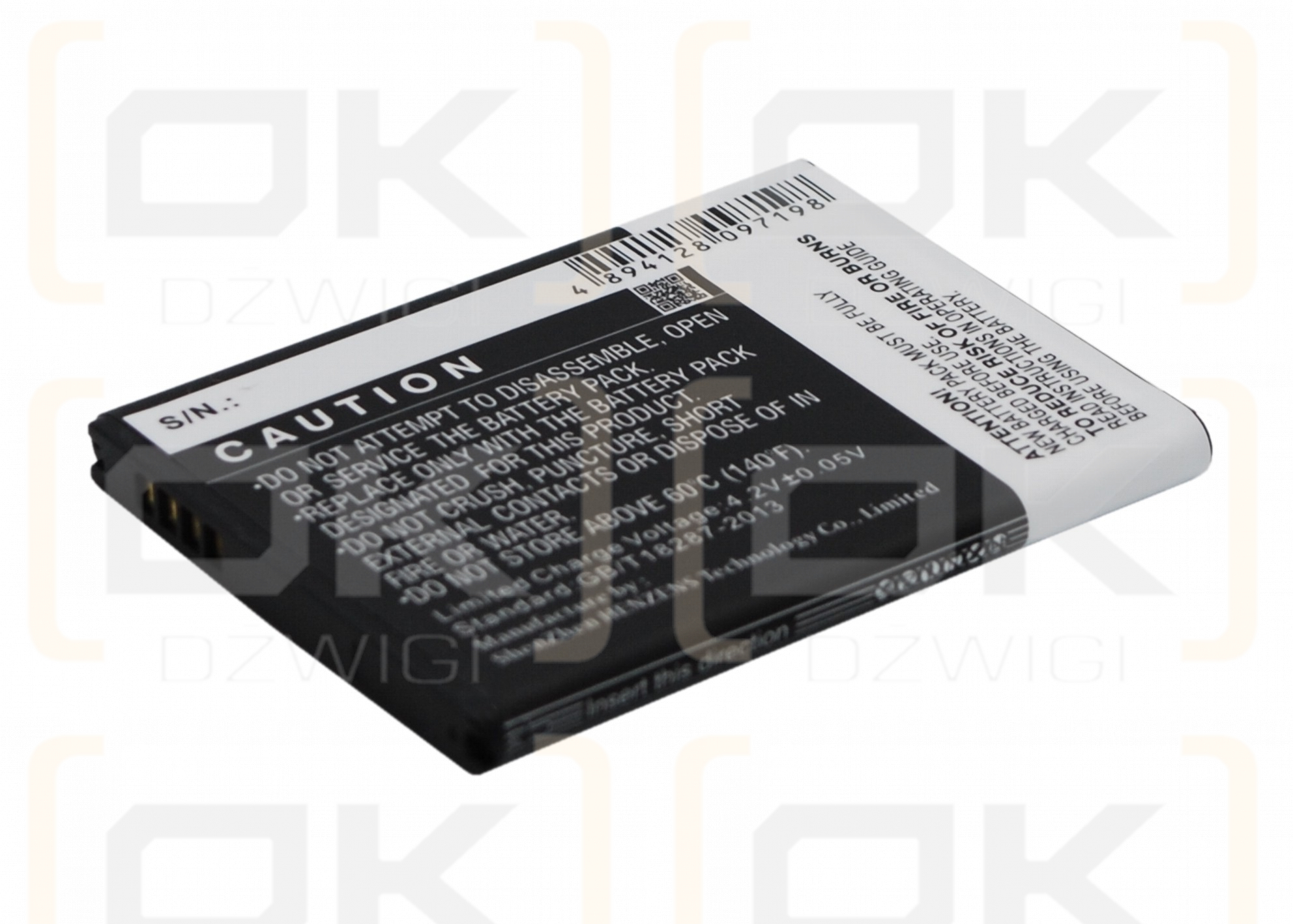 Samsung Galaxy Young II / EB-BG130ABE 1300 mAh Li-Ion 3,7 V (Cameron Sino)