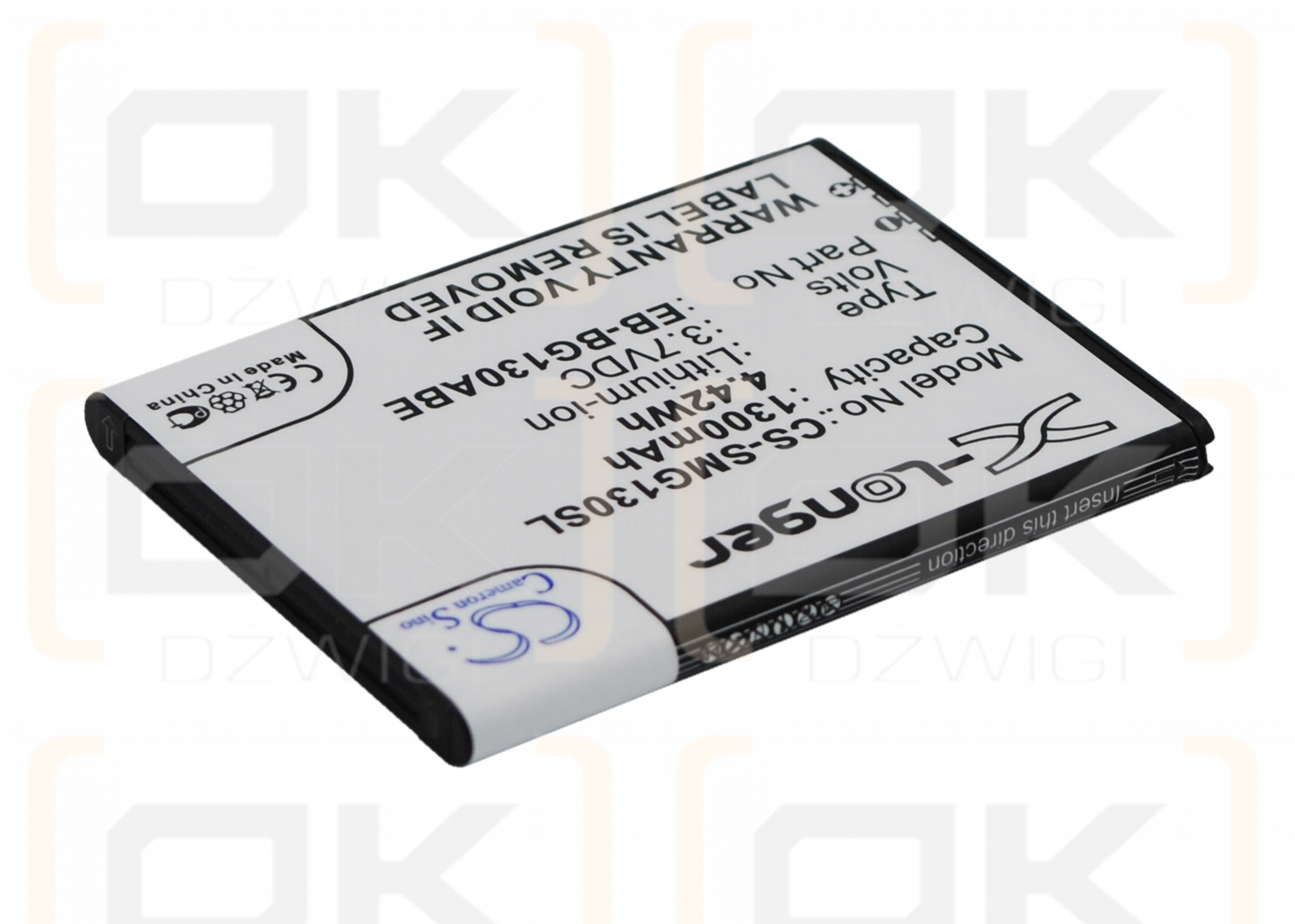 Samsung Galaxy Young II / EB-BG130ABE 1300 mAh Li-Ion 3,7 V (Cameron Sino)