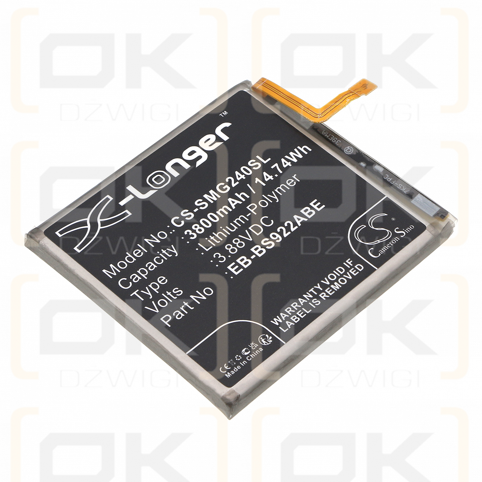 Samsung SM-S921A / EB-BS922ABE 3800mAh Li-Polymer 3.88V (Cameron Sino)