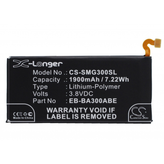 Samsung SM-A300M/DS / EB-BA300ABE 1900 mAh Li-Polymer 3,8 V (Cameron Sino)