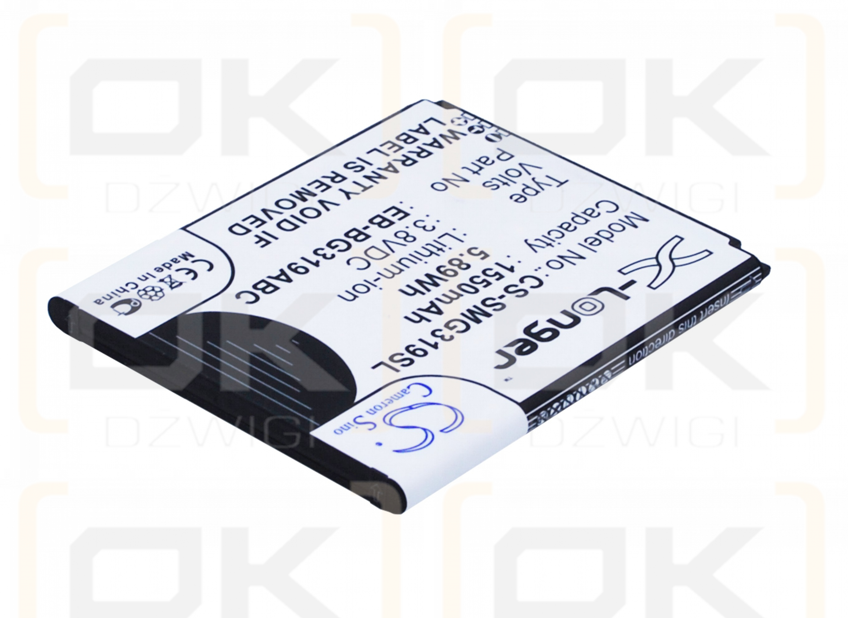 Samsung SM-G310AZ / EB-BG319ABC 1550mAh Li-ion 3.8V (Cameron Sino)