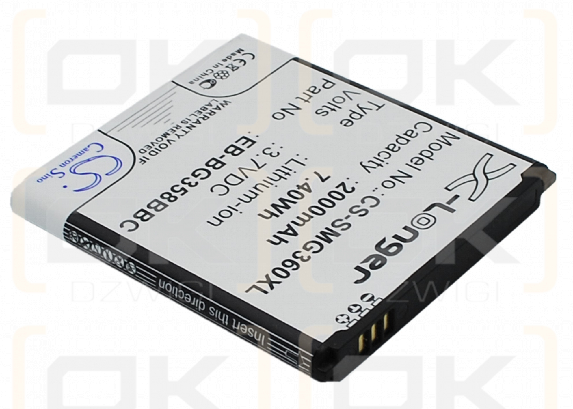 Samsung SM-G3586H / EB-BG358BBC 2000 mAh Li-Ion 3,7 V (Cameron Sino)