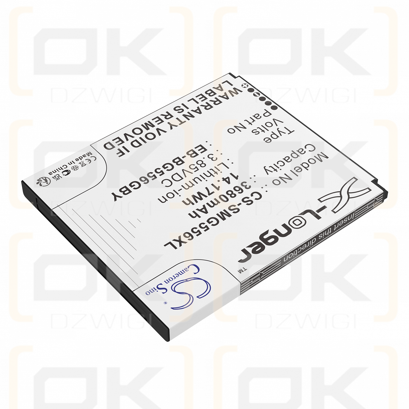 Samsung SM-G556B / EB-BG556GBY 3680mAh Li-ion 3.85V (Cameron Sino)