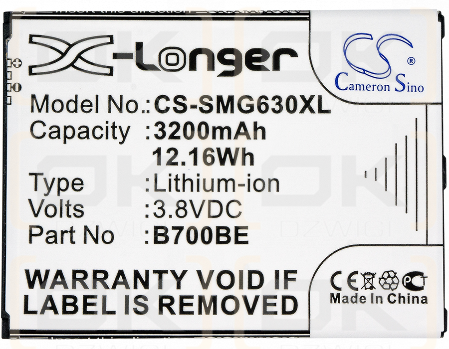 Samsung SM-T255S / B700BE 3200mAh Li-ion 3.8V (Cameron Sino)