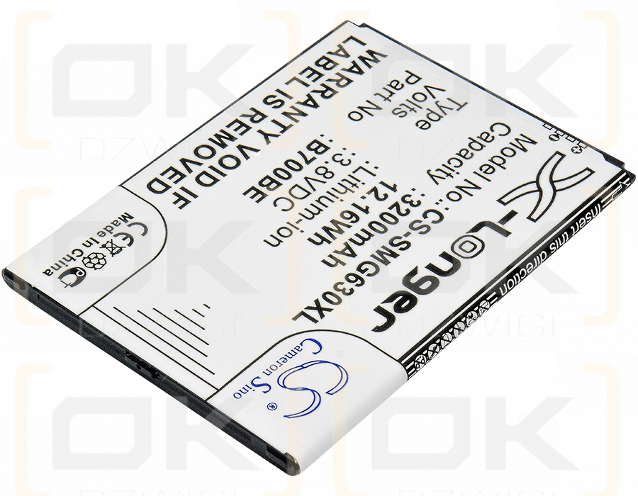 Samsung SM-T255S / B700BE 3200mAh Li-ion 3.8V (Cameron Sino)