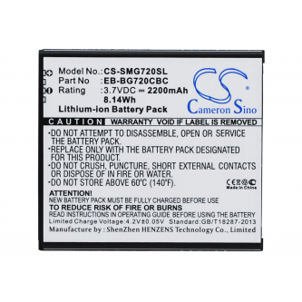 Samsung SM-G720N0 / EB-BG720CBC 2200mAh Li-ion 3.7V (Cameron Sino)