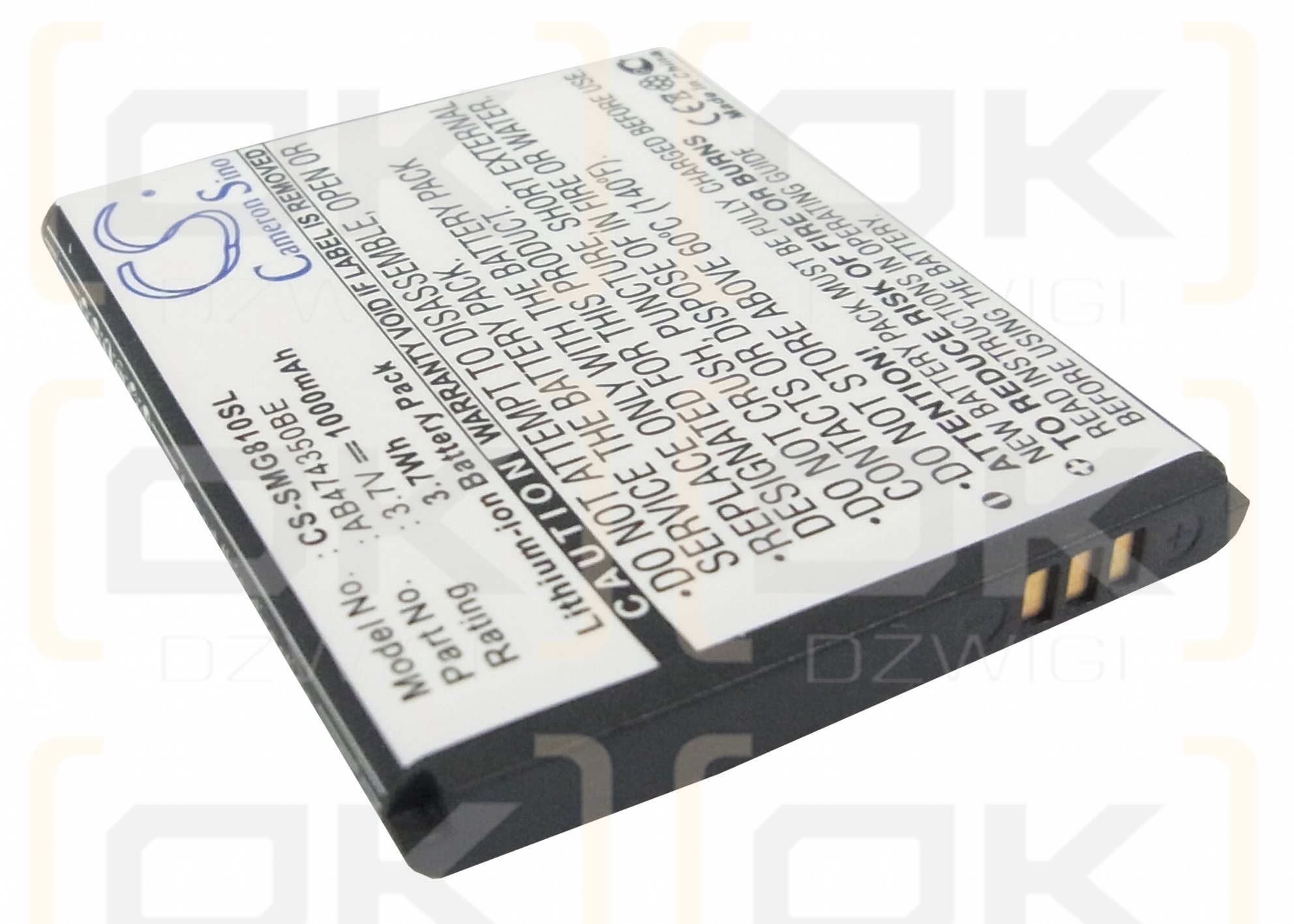 Samsung Galaxy Player 5.8 / AB474350BE 1000mAh Li-ion 3.7V (Cameron Sino)