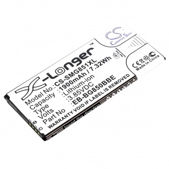 Samsung Galaxy Alpha LTE-A / EB-BG850BBE 1900mAh Li-ion 3.85V (Cameron Sino)