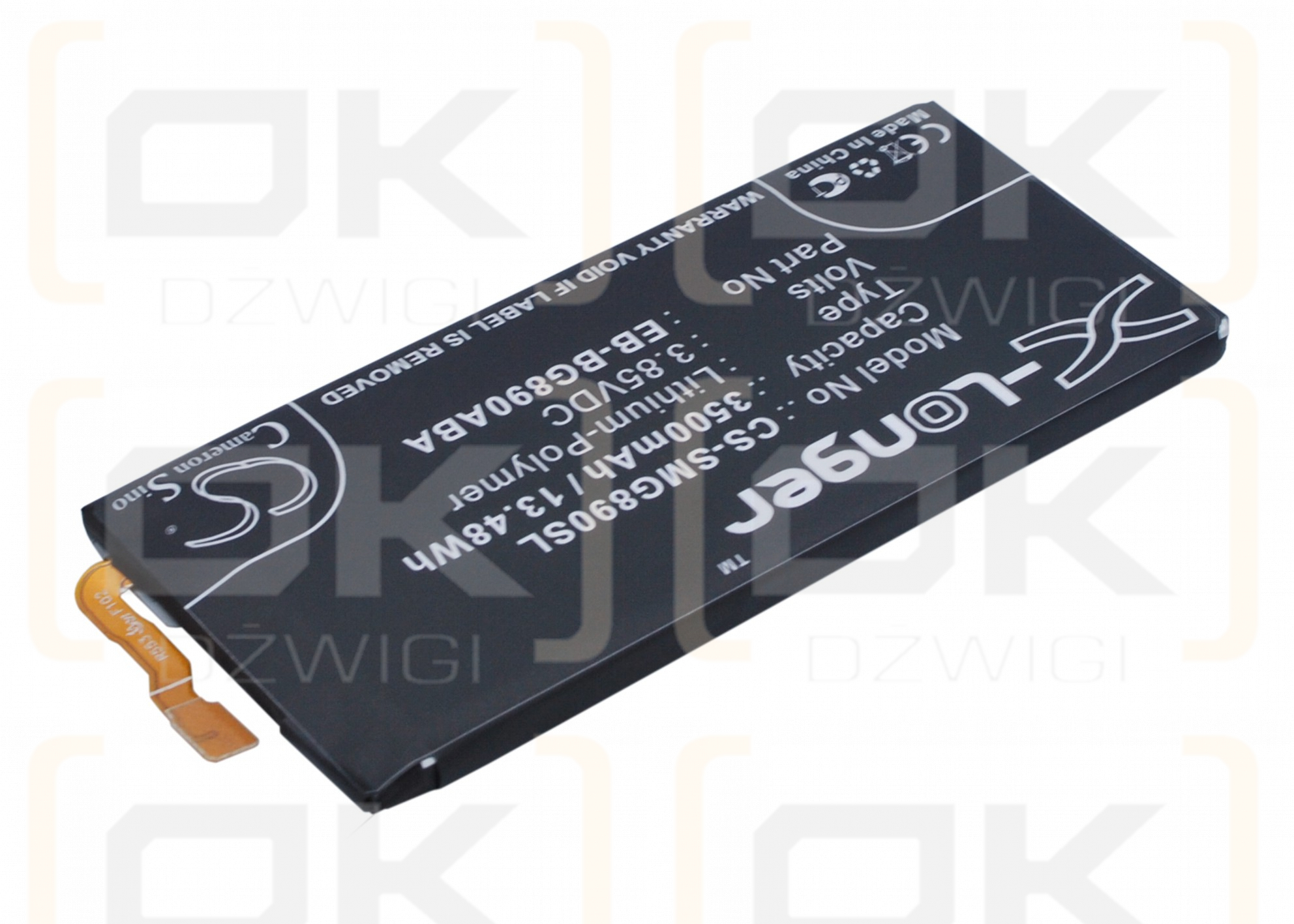 Samsung SM-G890A / EB-BG890ABA 3500mAh Li-Polímero 3.85V (Cameron Sino)