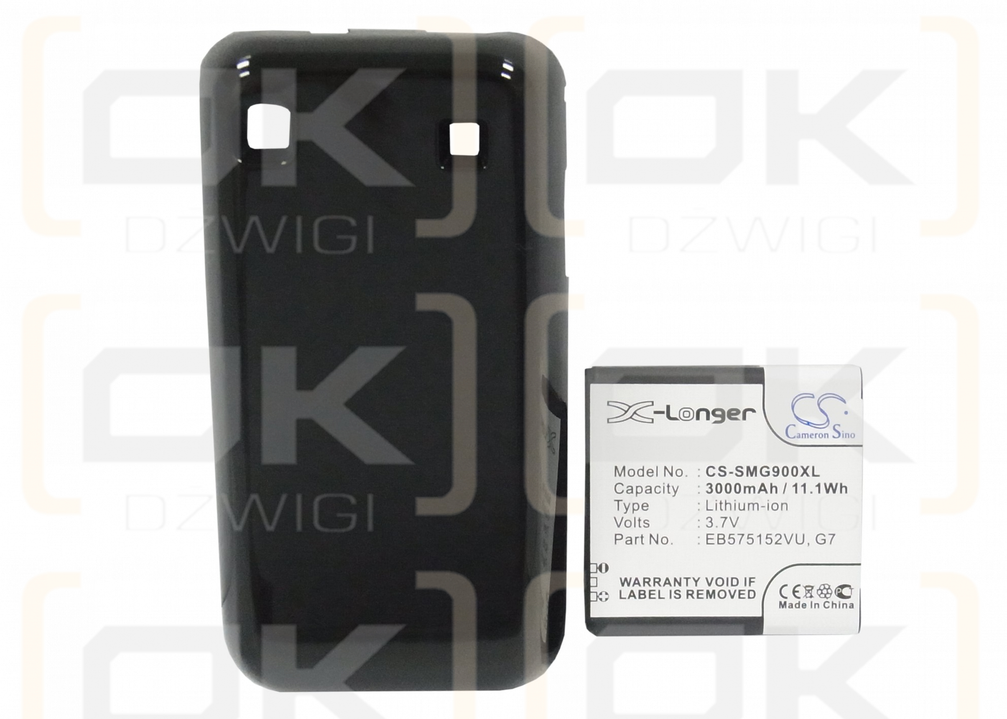 Samsung GT-9001 / EB575152VU 3000 mAh Li-ion 3.7 V (Cameron Sino)