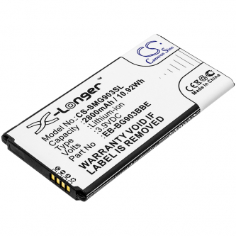 Samsung SM-G903W / EB-BG903BBE 2800mAh Li-ion 3.9V (Cameron Sino)