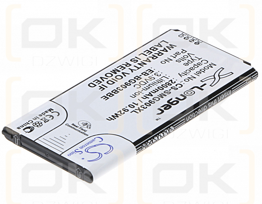 Samsung SM-G903W / EB-BG903BBE 2800mAh Li-ion 3.9V (Cameron Sino)