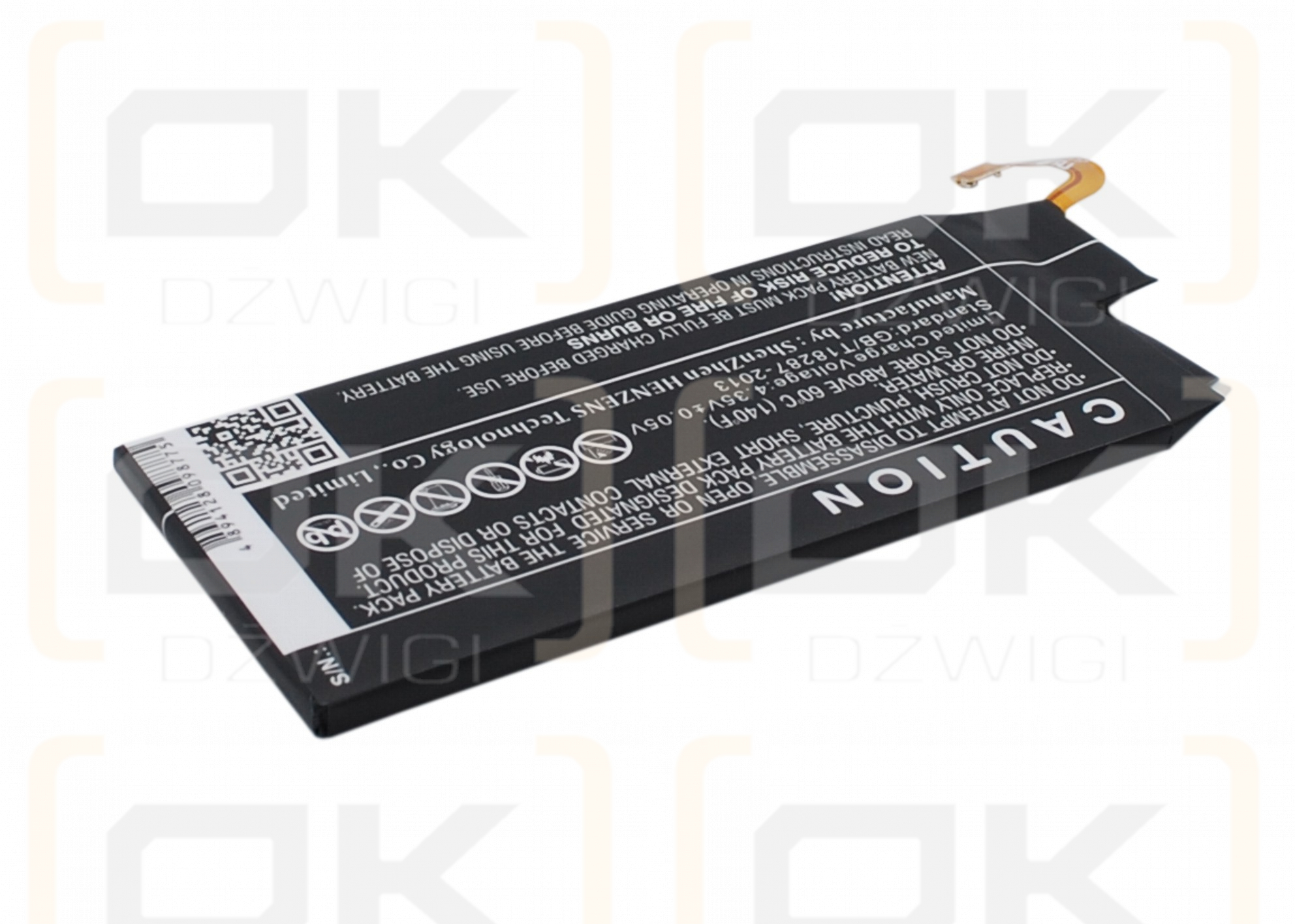 Samsung SM-G925J / EB-BG925ABE 2600mAh Li-Polímero 3.8V (Cameron Sino)