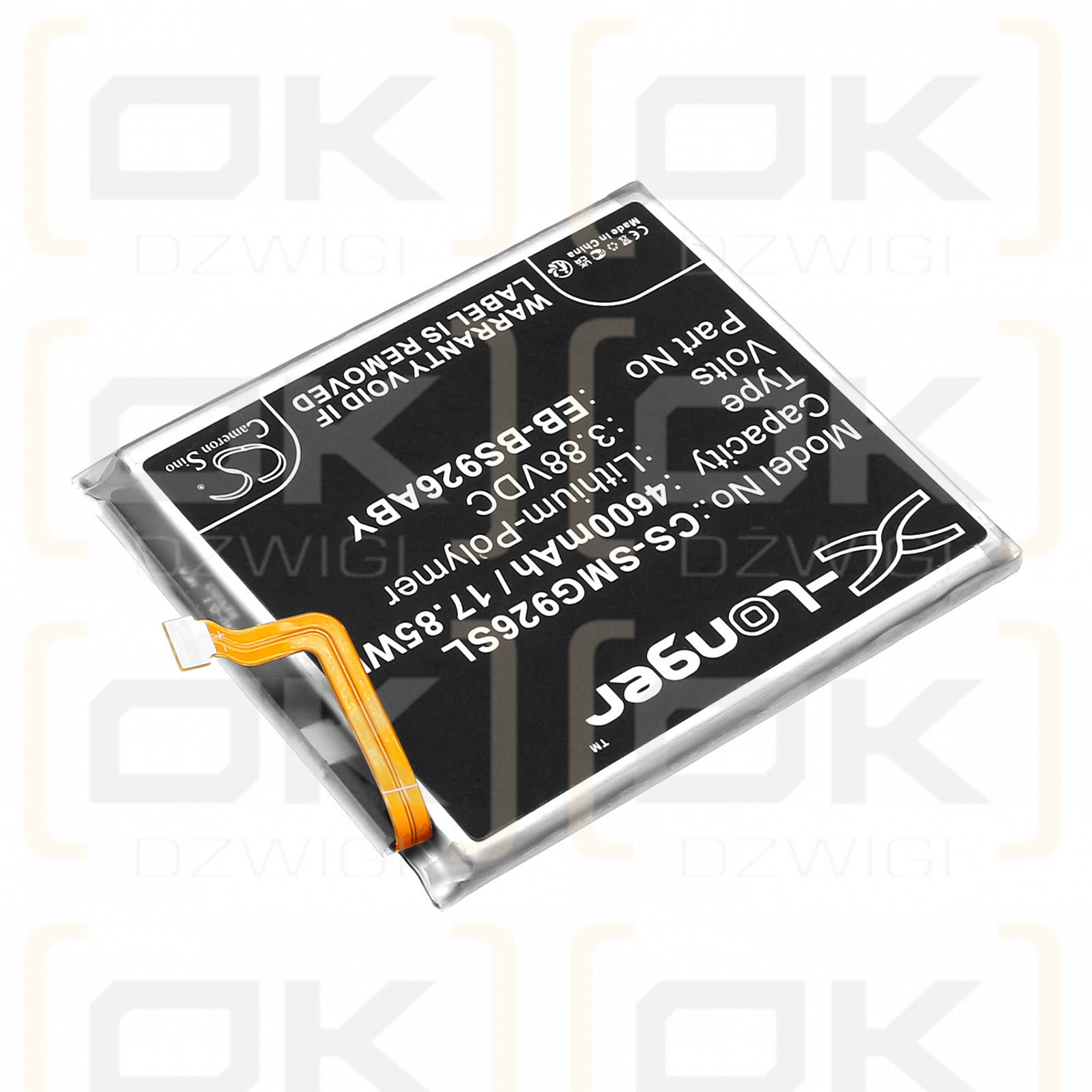 Samsung SM-S926B/DS / EB-BS926ABY 4600mAh Li-Polímero 3.88V (Cameron Sino)