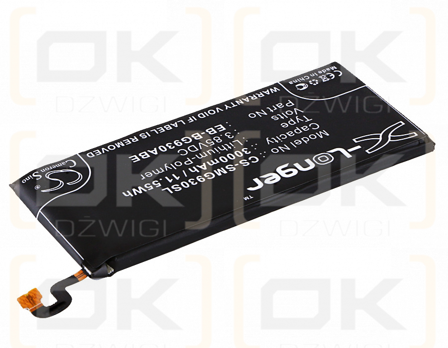 Samsung SM-G930R4 / EB-BG930ABE 3000mAh Li-Polímero 3.85V (Cameron Sino)