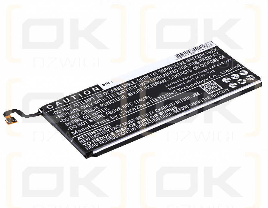 Samsung SM-G935R4 / EB-BG935ABE 3600mAh Li-Polímero 3.85V (Cameron Sino)