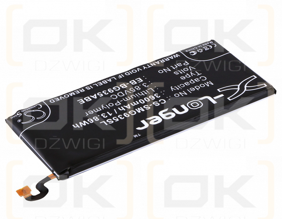 Samsung SM-G935R4 / EB-BG935ABE 3600mAh Li-Polímero 3.85V (Cameron Sino)