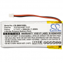 Sena SMH-10 / 1ICP52/248P 1S1P 500mAh Li-Polymer 3.7V (Cameron Sino)