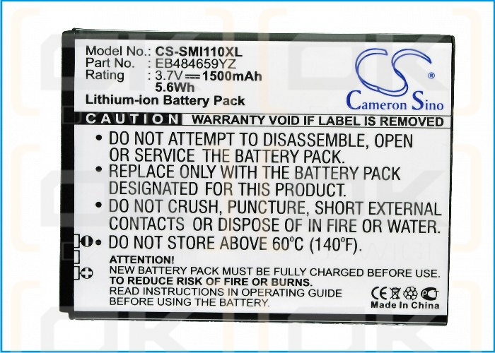 Samsung Galaxy Proclaim S720 / EB484659YZ 1500mAh Li-ion 3.7V (Cameron Sino)