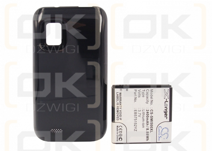Сменный аккумулятор для Samsung Fascinate i500 / EB575152YZ 2400 мАч Li-ion 3,7 В (Cameron Sino)