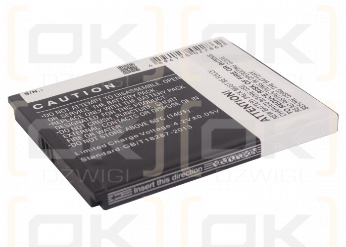 Samsung SGH-i640v / AB414757BE 1600 mAh Li-Ion 3,7 V (Cameron Sino)