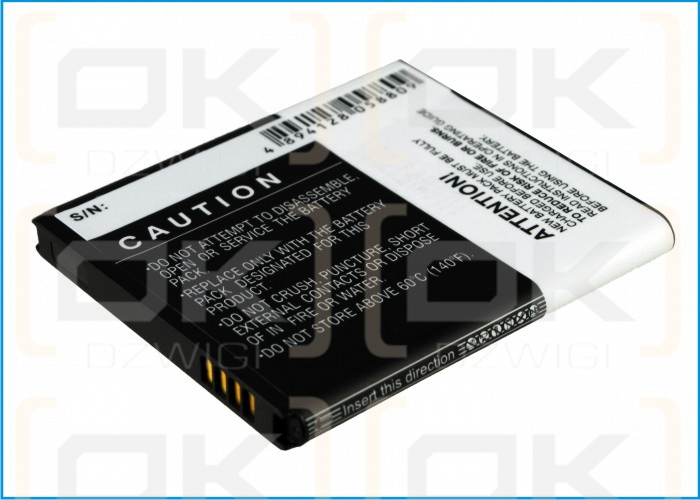 T-Mobile Galaxy S II 4G / EB-L1D7IBA 1800 mAh Li-Ion 3,7 V (Cameron Sino)