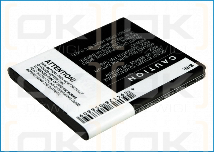 T-Mobile Galaxy S II 4G / EB-L1D7IBA 1800 mAh Li-Ion 3,7 V (Cameron Sino)