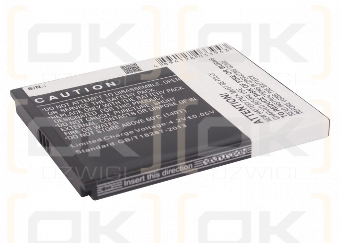 Samsung SGH-I740 / AB514757BC 1600 mAh Li-Ion 3,7 V (Cameron Sino)