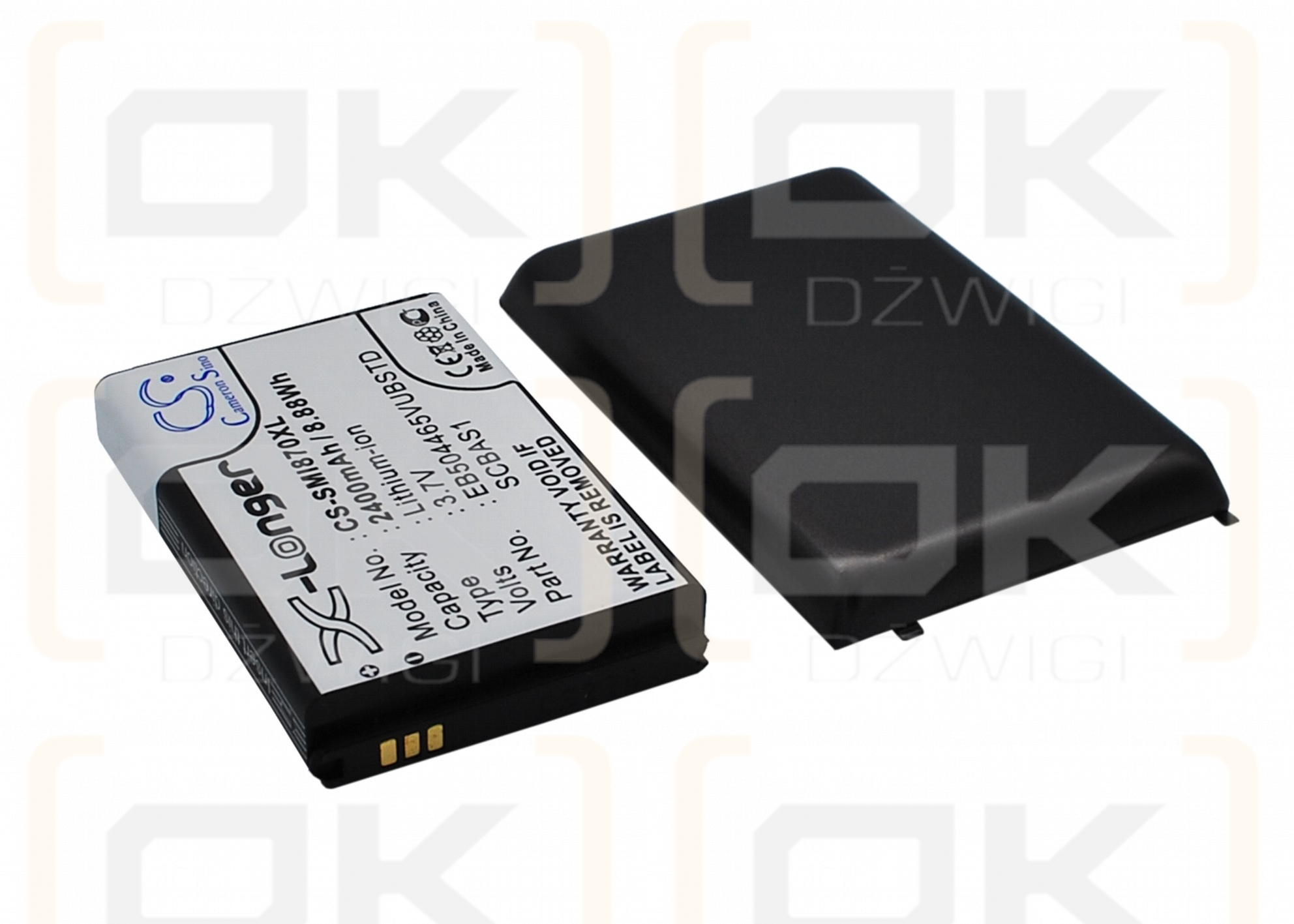 Samsung Omnia 7 / EB504465VU 2400 mAh Li-Ion 3,7 V (Cameron Sino)