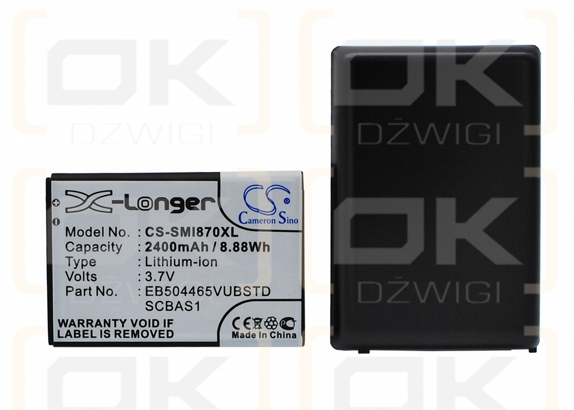 Samsung Omnia 7 / EB504465VU 2400 mAh Li-Ion 3,7 V (Cameron Sino)