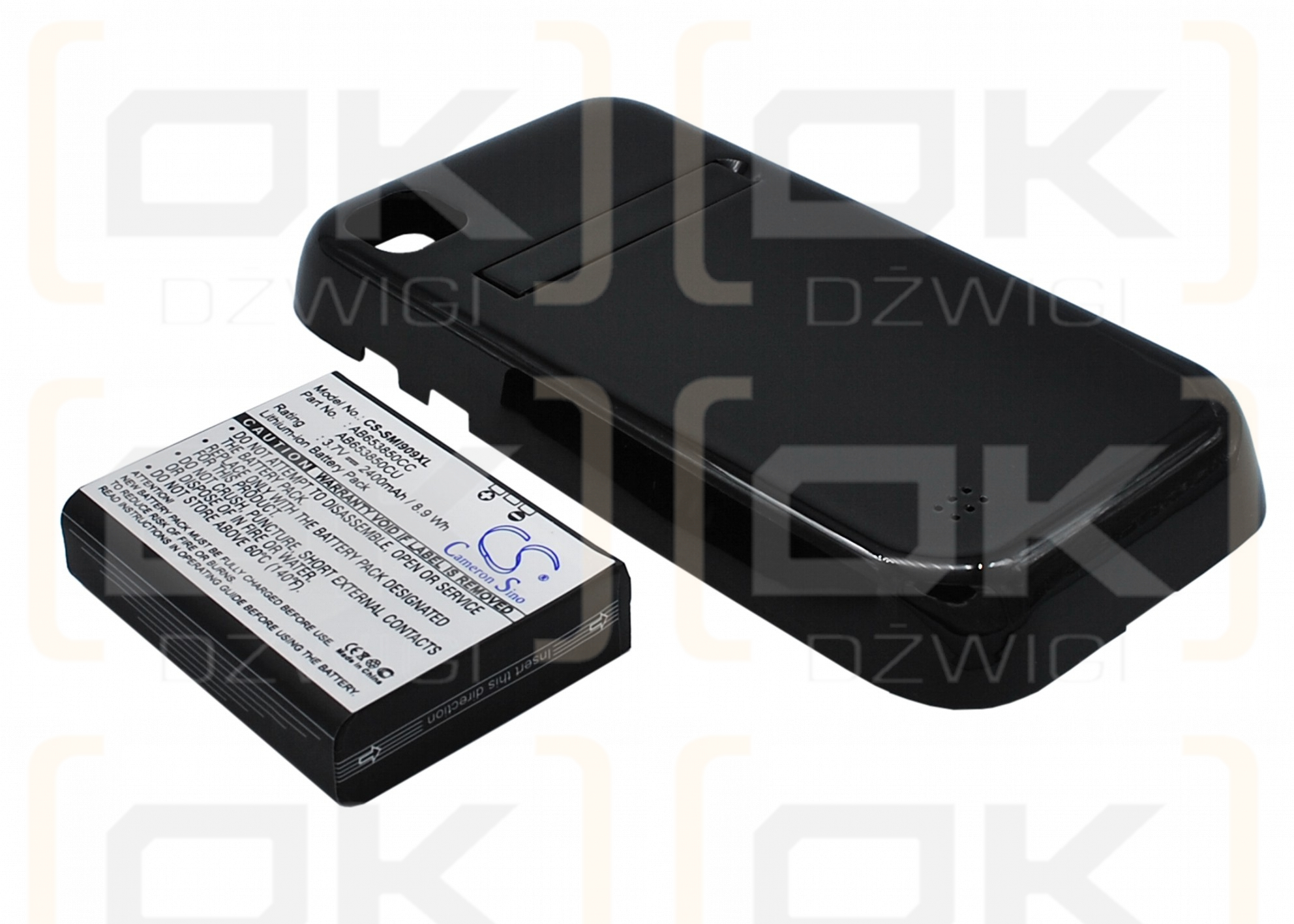 Samsung Galaxy S (CDMA) / AB653850CC 2400 mAh Li-Ion 3,7 V (Cameron Sino)