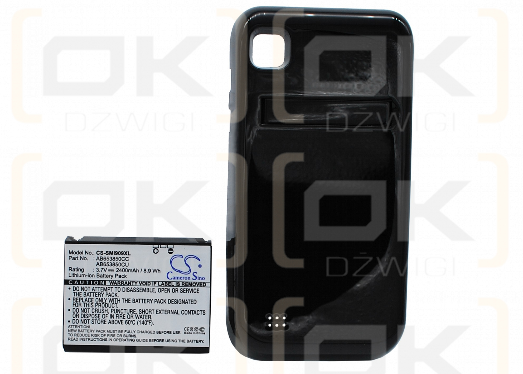 Samsung Galaxy S (CDMA) / AB653850CC 2400 mAh Li-Ion 3,7 V (Cameron Sino)