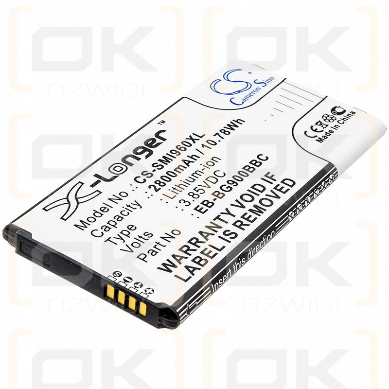 Samsung SM-G870W / EB-BG900BBC 2800mAh Li-ion 3.85V (Cameron Sino)