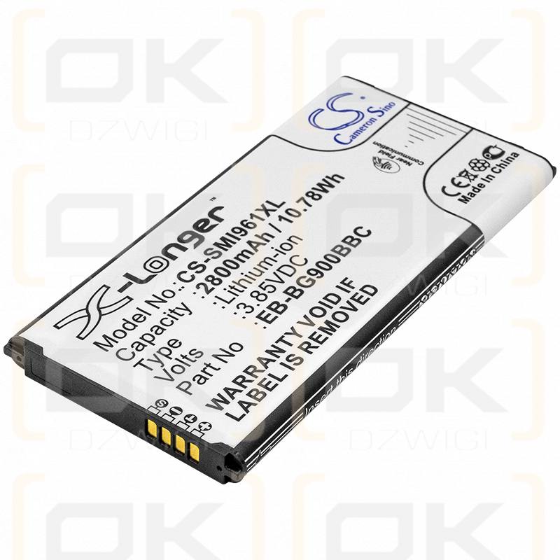 Samsung SC-02G / EB-BG900BBC 2800mAh Li-ion 3.85V (Cameron Sino)