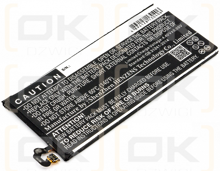 Samsung SM-J730FM/DS / EB-BJ730ABE 3600mAh Li-Polímero 3.85V (Cameron Sino)