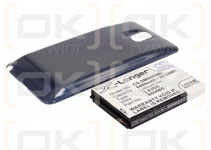 Samsung SM-N900S / B800BE 6400mAh Li-ion 3.8V (Cameron Sino)