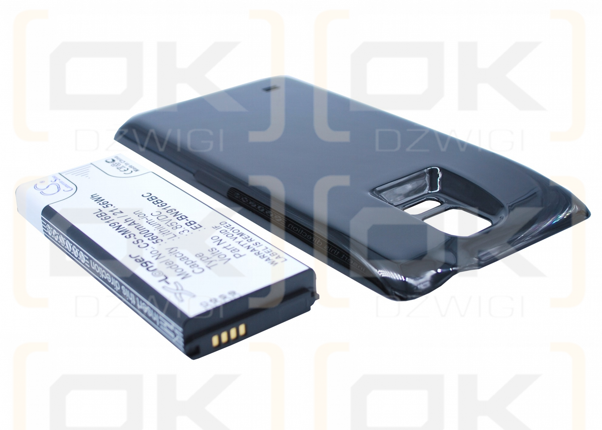 Samsung SM-N9100 / EB-BN916BBC 5600 mAh Li-Ion 3,85 V (Cameron Sino)