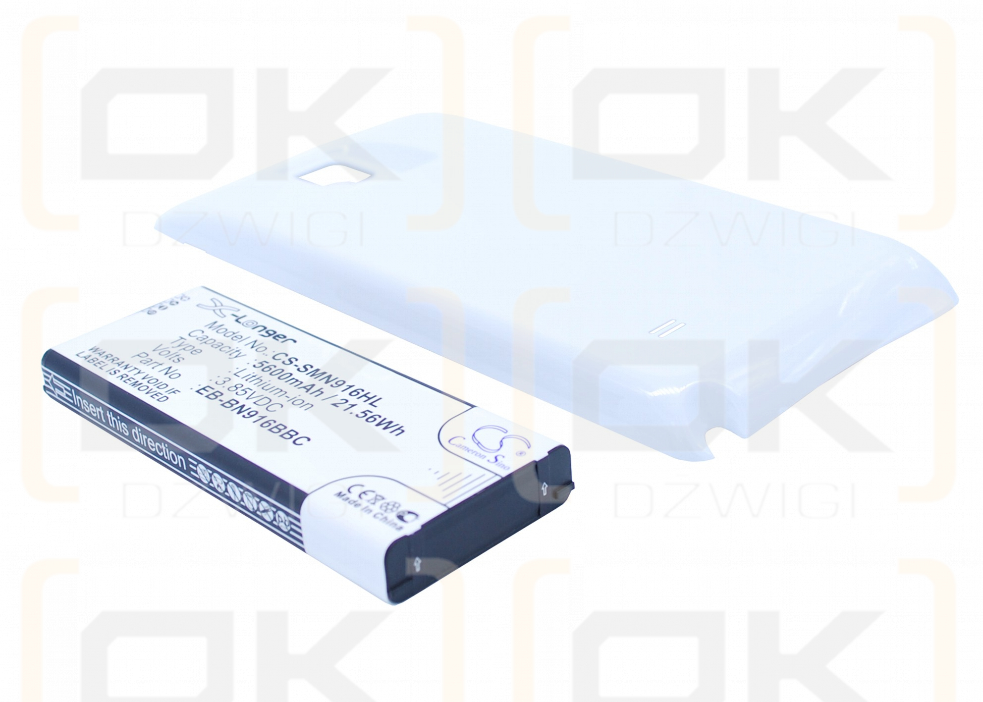 Samsung SM-N9100 / EB-BN916BBC 5600 mAh Li-Ion 3,85 V (Cameron Sino)