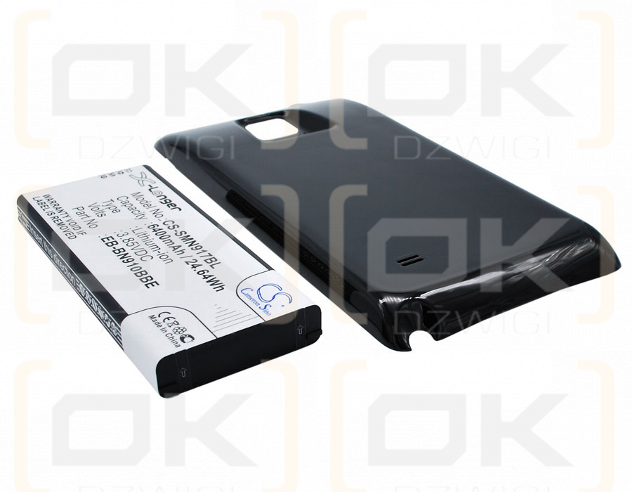 Samsung SM-N910I / EB-BN910BBE 6400 mAh Li-Ion 3,85 V (Cameron Sino)